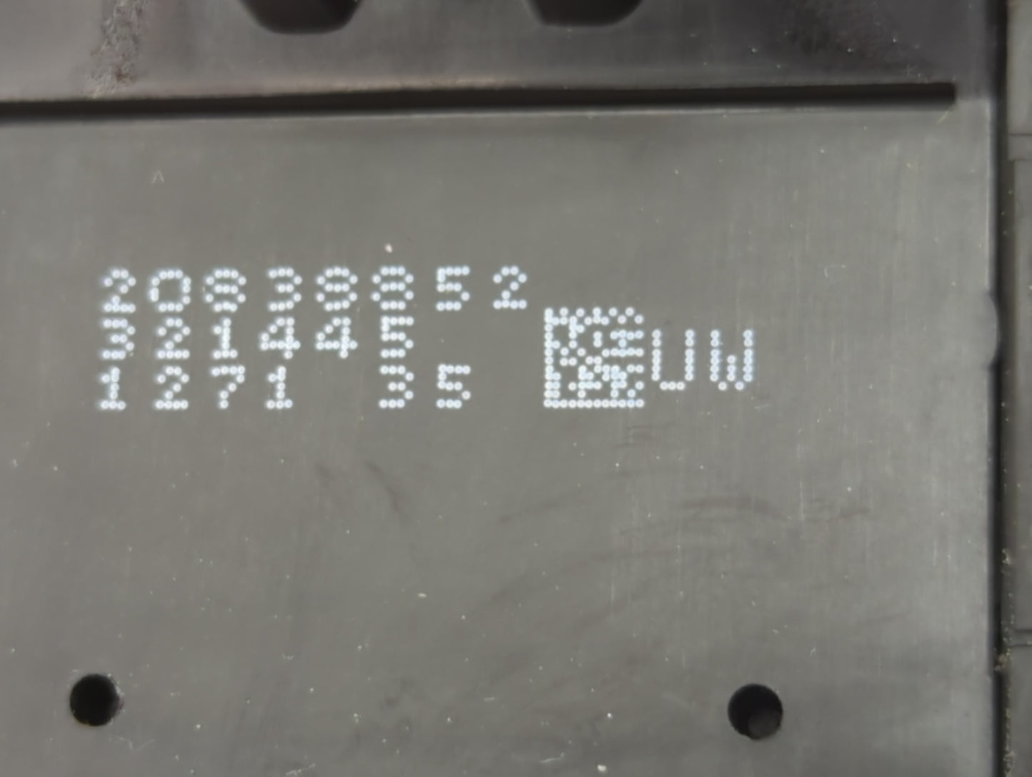 2011-2016 Chevrolet Cruze Master Power Window Switch Replacement Driver Side Left P/N:20838852 Fits OEM Used Auto Parts - Oe