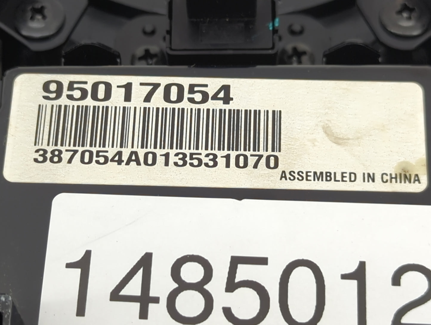 2011-2012 Chevrolet Cruze Climate Control Module Temperature AC/Heater Replacement P/N:95017054 387054A013531070 Fits OEM Us