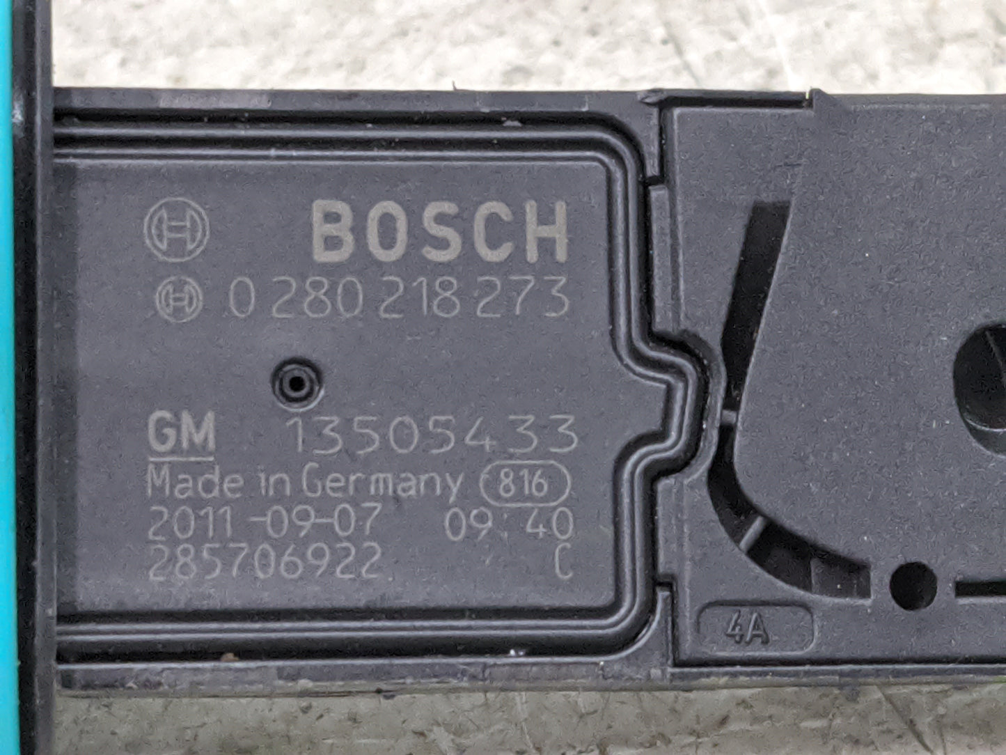 2012-2019 Chevrolet Cruze Mass Air Flow Meter Maf 1485716 - Oemusedautoparts1.com