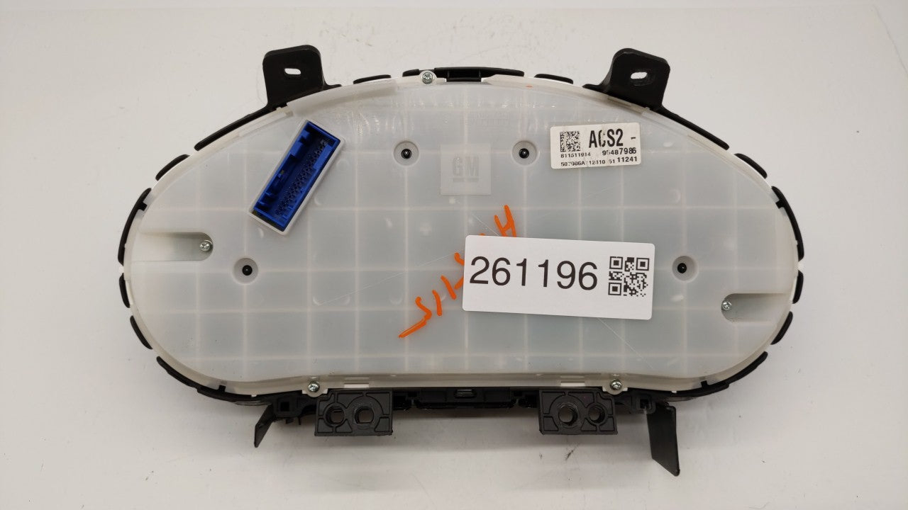 2012 Chevrolet Cruze Instrument Cluster Speedometer Gauges P/N:95940656 95487986 Fits OEM Used Auto Parts - Oemusedautoparts