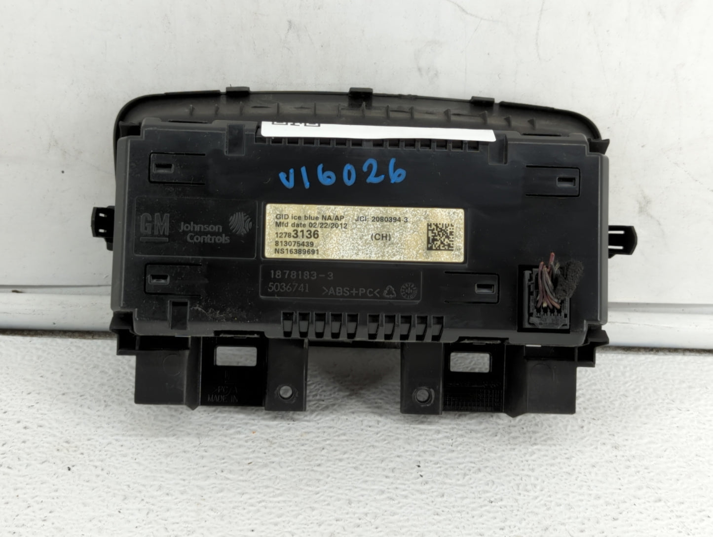 2011-2016 Chevrolet Cruze Information Display Screen - Oemusedautoparts1.com