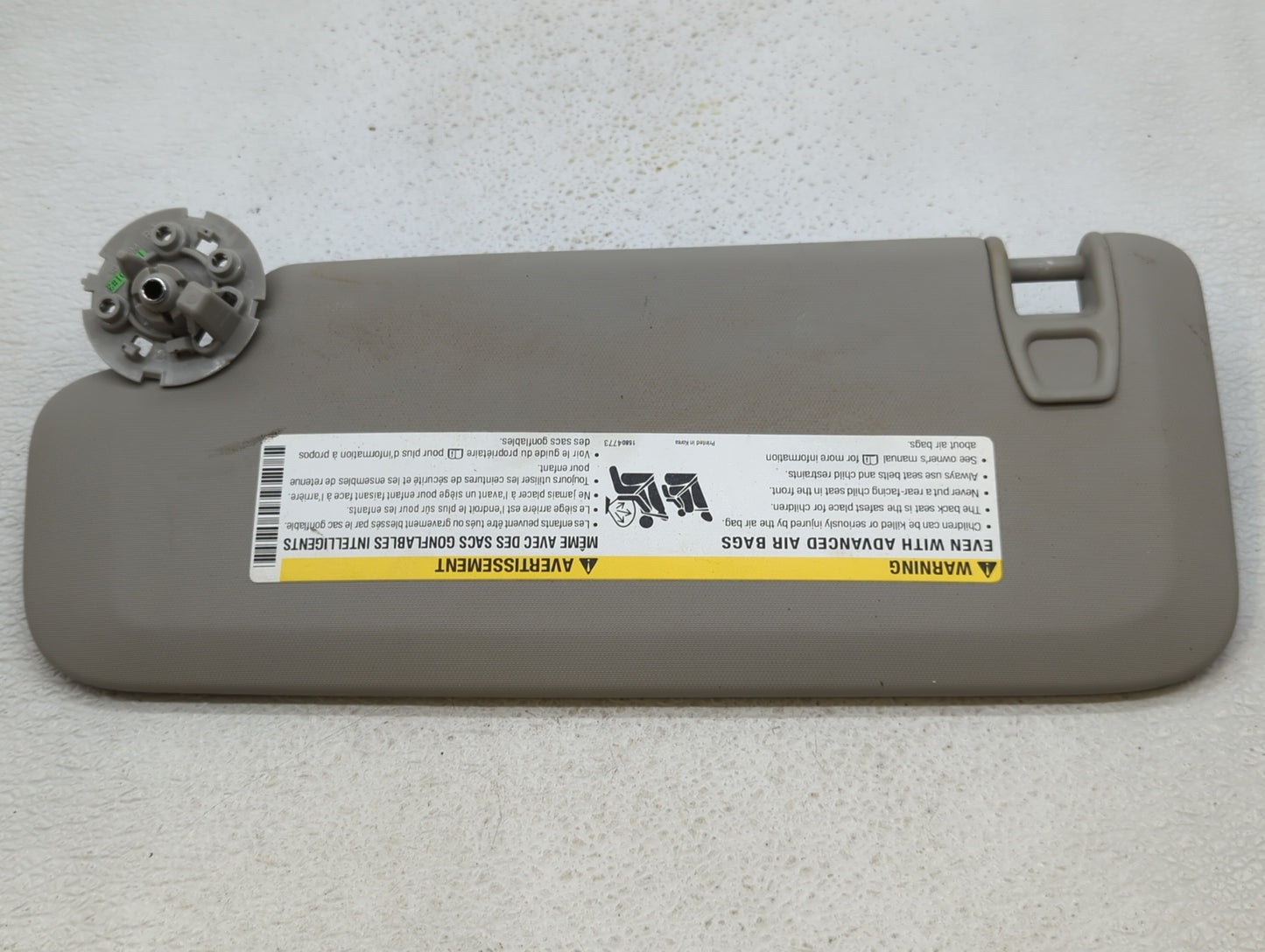 2011-2016 Chevrolet Cruze Sun Visor Shade Replacement Passenger Right Mirror Fits Fits 2011 2012 2013 2014 2015 2016 OEM Use