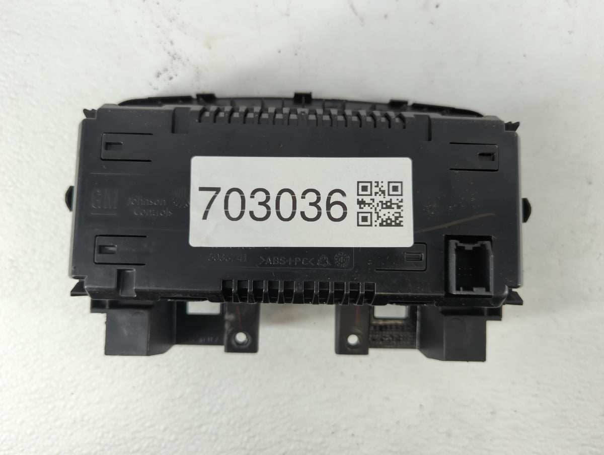 2011-2016 Chevrolet Cruze Information Radio Display Screen 703036 - Oemusedautoparts1.com