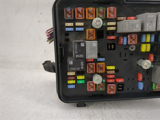 2012 Chevrolet Equinox Fusebox Fuse Box Panel Relay Module P/N:22796250 Fits OEM Used Auto Parts