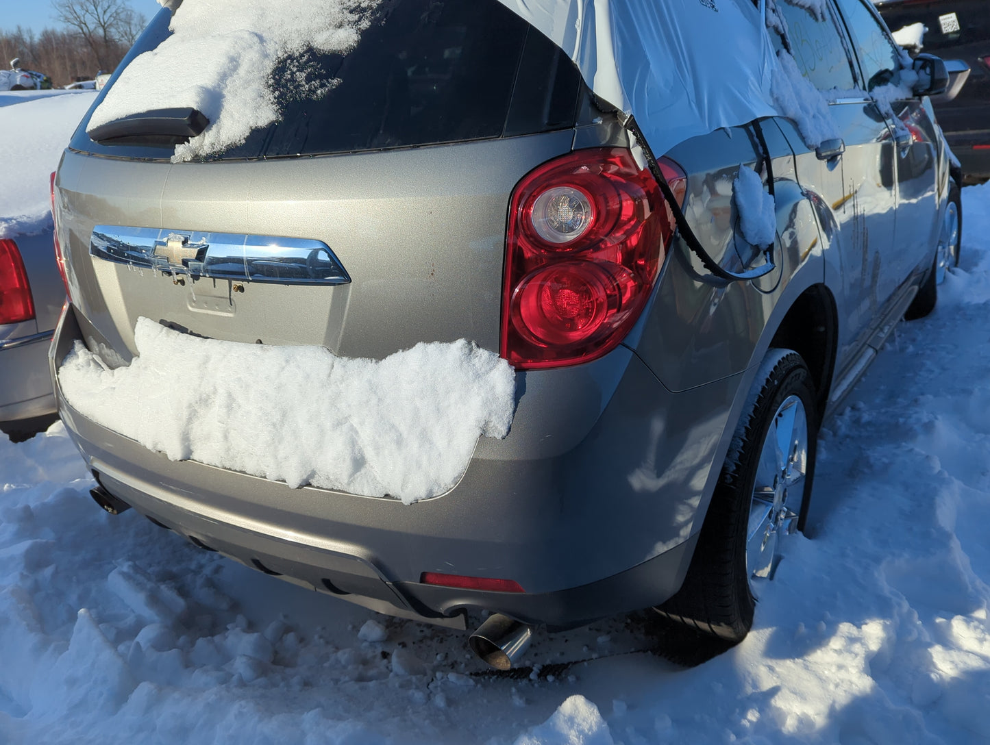 2010-2015 Chevrolet Equinox Rear Bumper Assembly Oem - Oemusedautoparts1.com