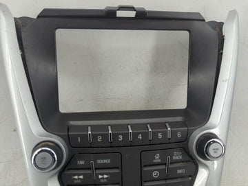 2012 Chevrolet Equinox Radio Control Panel Silver