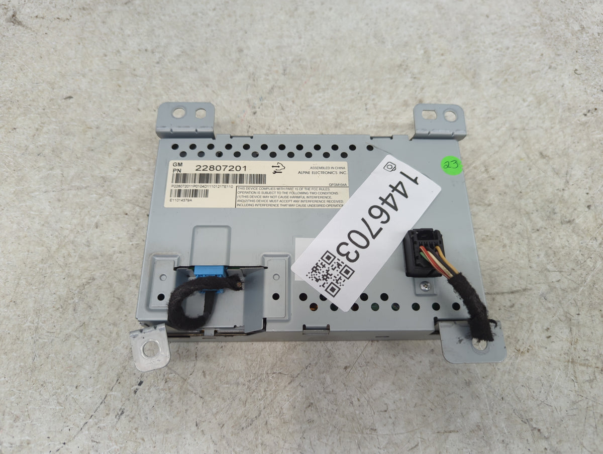 2012-2017 Chevrolet Equinox Information Radio Display Screen 1446703 - Oemusedautoparts1.com
