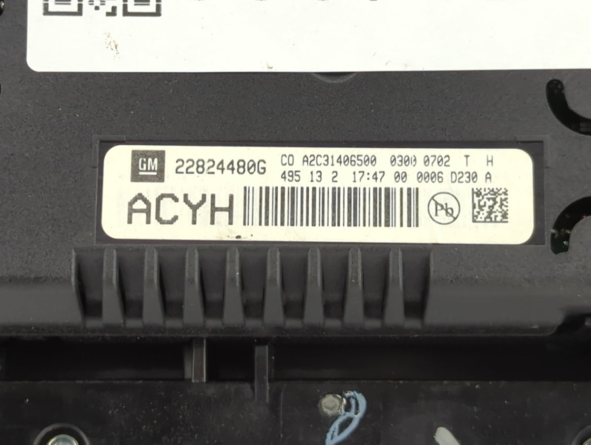 2010-2015 Chevrolet Equinox Information Radio Display Screen 1504000 - Oemusedautoparts1.com