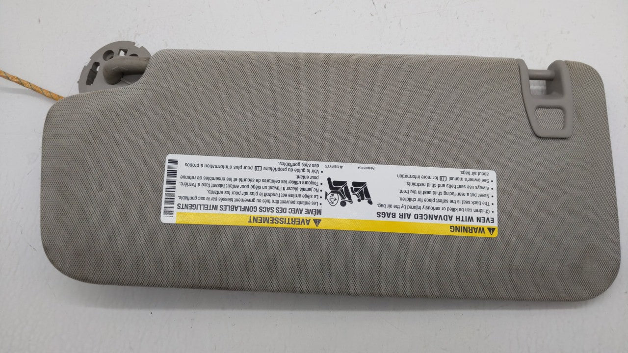 2010-2017 Chevrolet Equinox Sun Visor Shade Replacement Passenger Right Mirror Fits Fits 2010 2011 2012 2013 2014 2015 2016