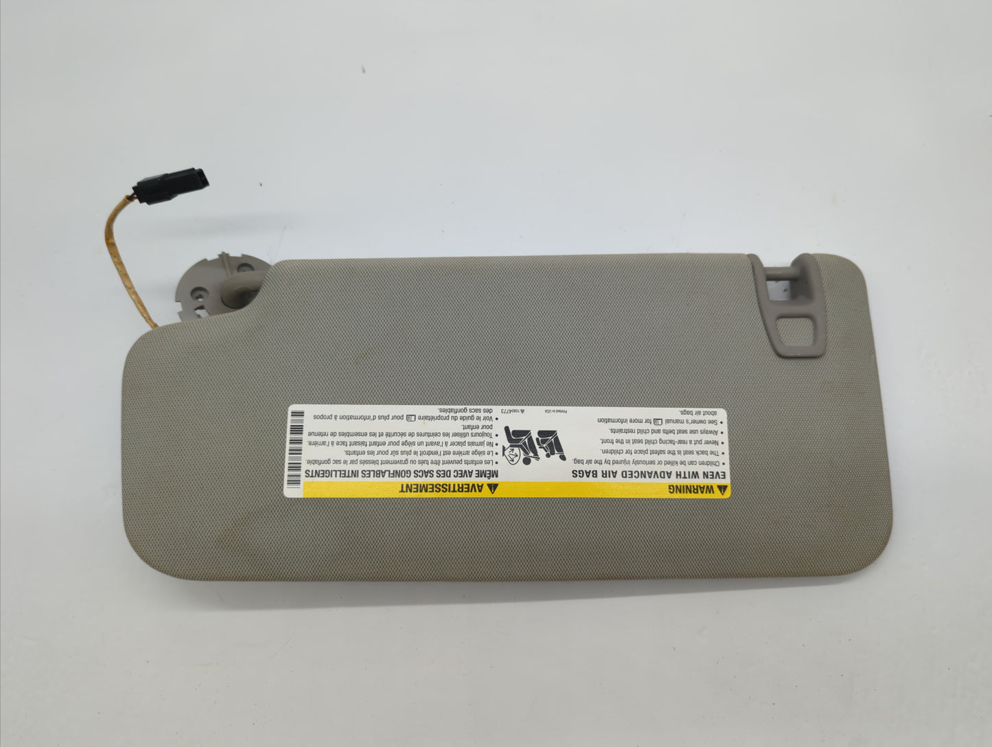 2010-2017 Chevrolet Equinox Sun Visor Shade Replacement Passenger Right Mirror Fits Fits 2010 2011 2012 2013 2014 2015 2016