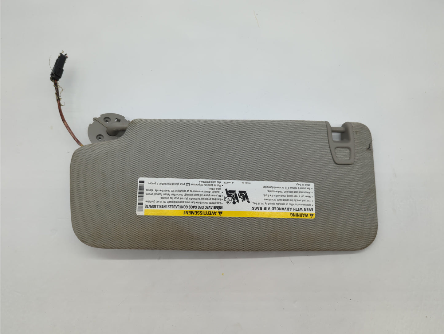 2010-2017 Chevrolet Equinox Sun Visor Shade Replacement Passenger Right Mirror Fits Fits 2010 2011 2012 2013 2014 2015 2016