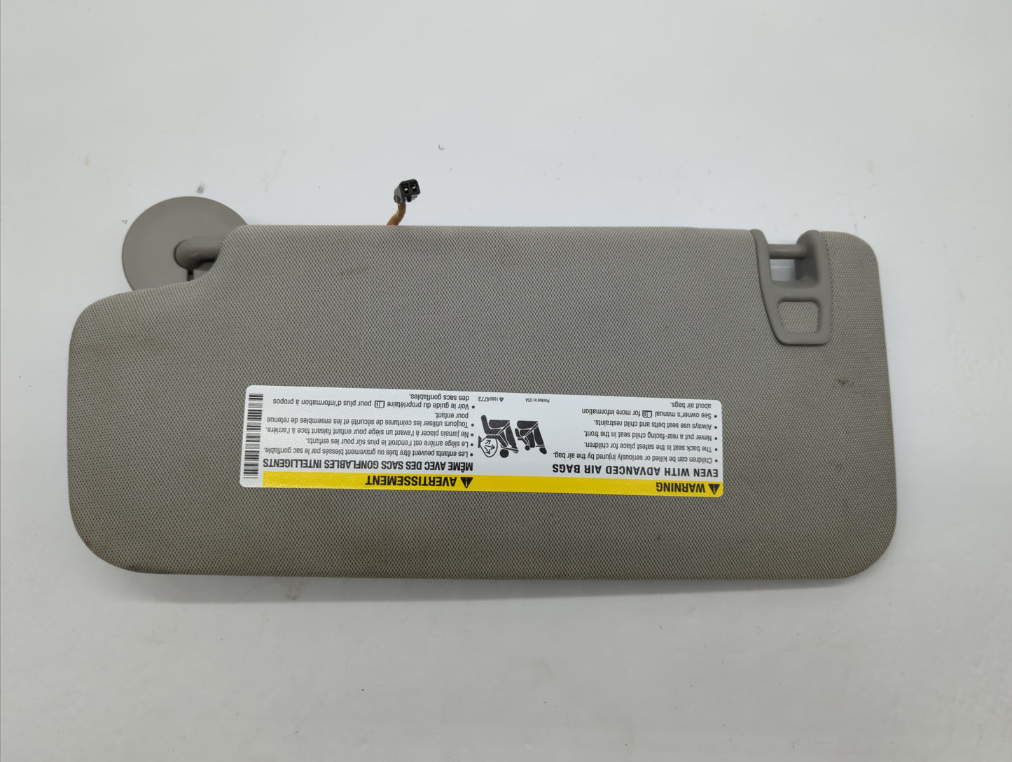 2010-2017 Chevrolet Equinox Sun Visor Shade Replacement Passenger Right Mirror Fits Fits 2010 2011 2012 2013 2014 2015 2016