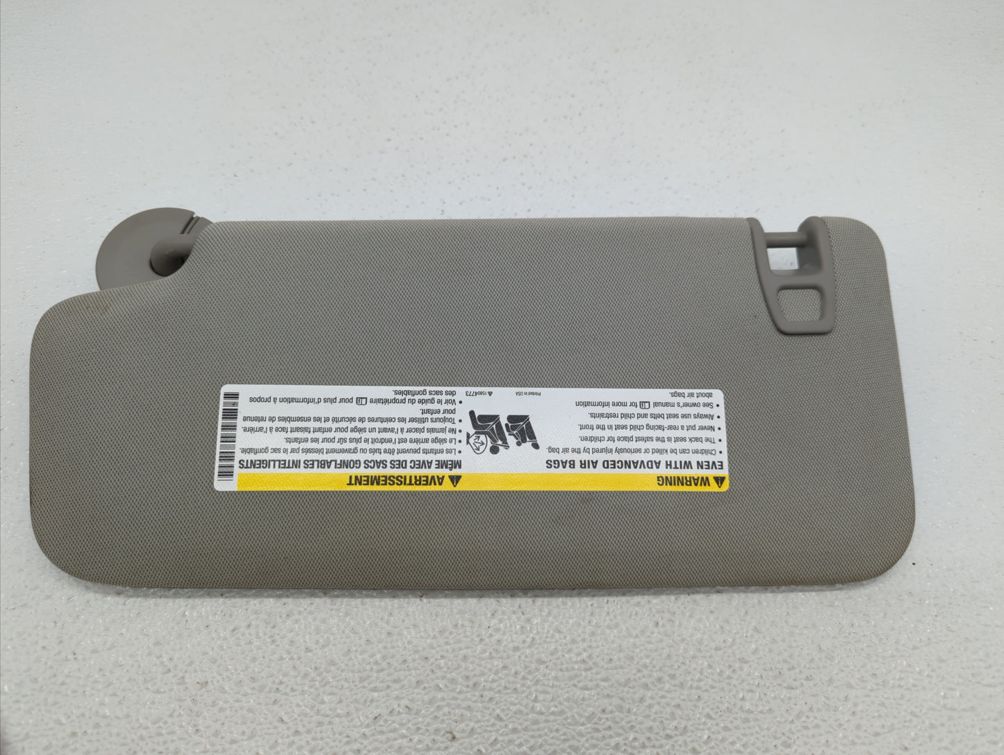 2010-2017 Chevrolet Equinox Sun Visor Shade Replacement Passenger Right Mirror Fits Fits 2010 2011 2012 2013 2014 2015 2016