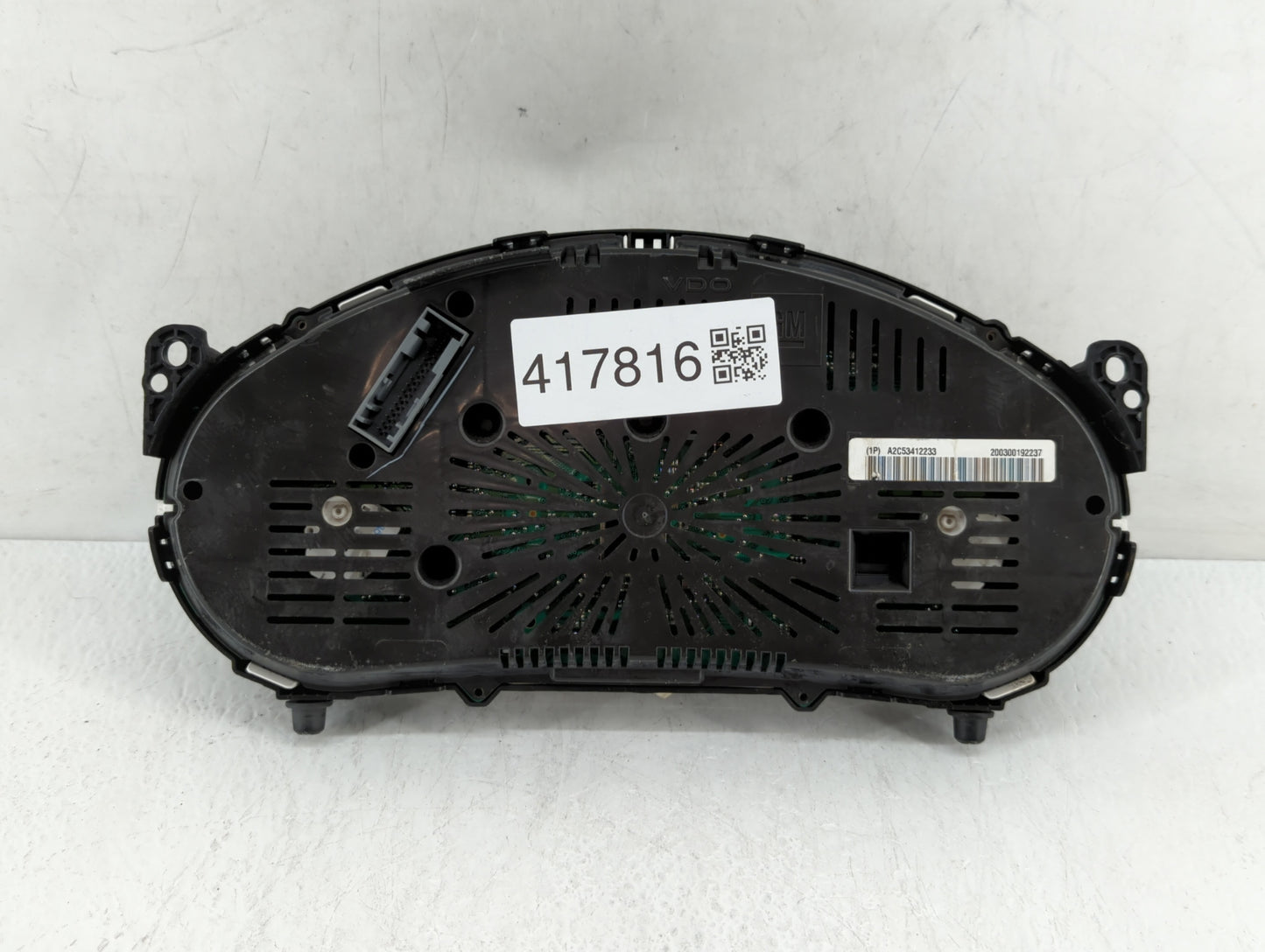 2012 Chevrolet Equinox Instrument Cluster Speedometer Gauges P/N:23348997 190828, 20907580 Fits OEM Used Auto Parts - Oemuse
