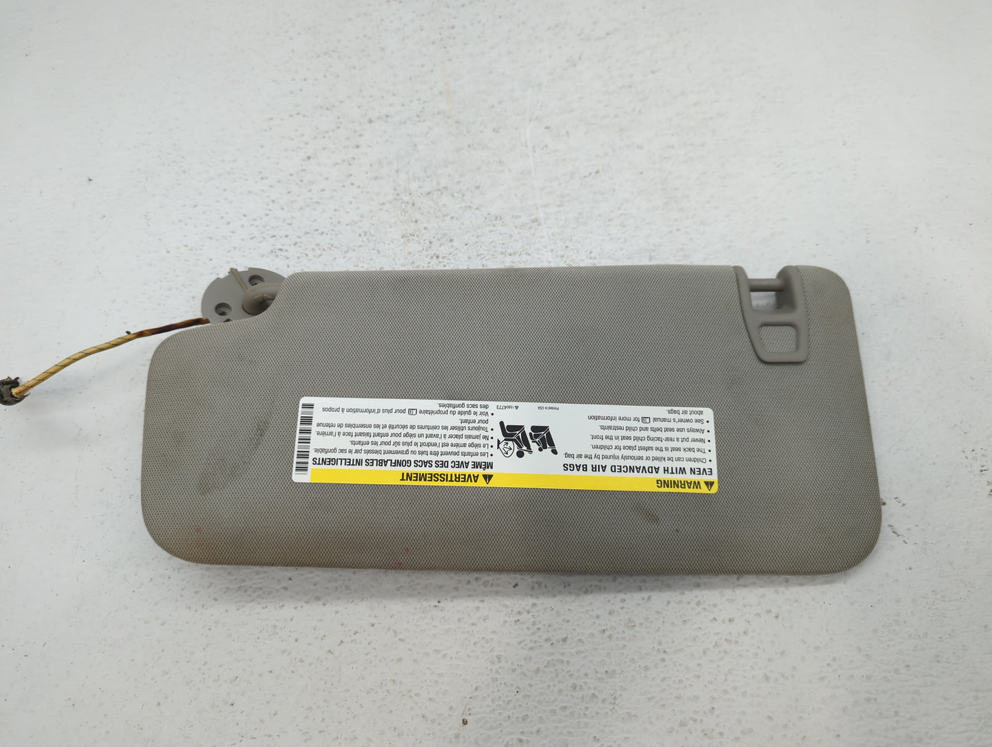 2010-2017 Chevrolet Equinox Sun Visor Shade Replacement Passenger Right Mirror Fits Fits 2010 2011 2012 2013 2014 2015 2016