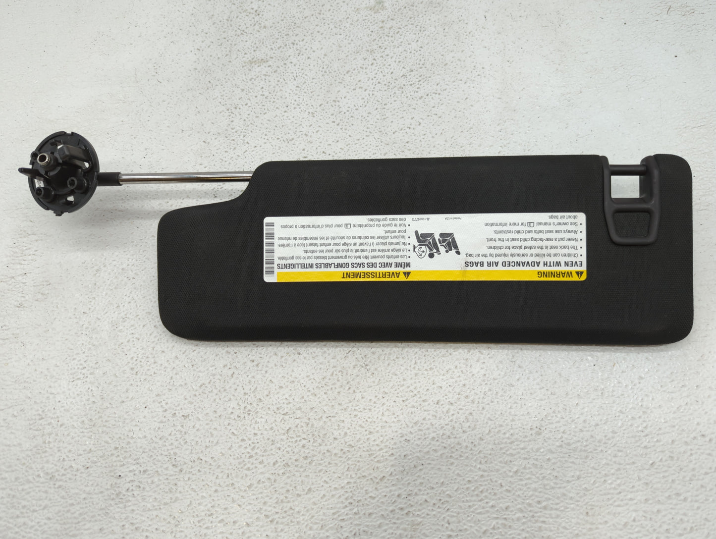 2010-2017 Chevrolet Equinox Sun Visor Shade Replacement Passenger Right Mirror Fits Fits 2010 2011 2012 2013 2014 2015 2016