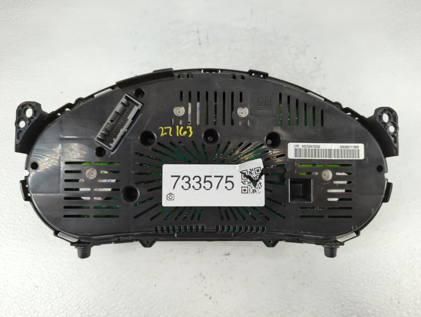 2012 Chevrolet Equinox Instrument Cluster Speedometer Gauges P/N:200300111995 A2C53412233 Fits OEM Used Auto Parts - Oemused