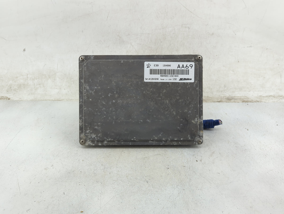 2012 Chevrolet Impala PCM Engine Control Computer ECU ECM PCU OEM P/N:12648906 12643248 Fits Fits 2010 2011 2013 OEM Used Au