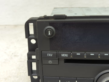 2011-2012 Chevrolet Impala Radio AM FM Cd Player Receiver Replacement P/N:20955156 123000-2970A101 Fits Fits 2011 2012 OEM Used Auto Parts