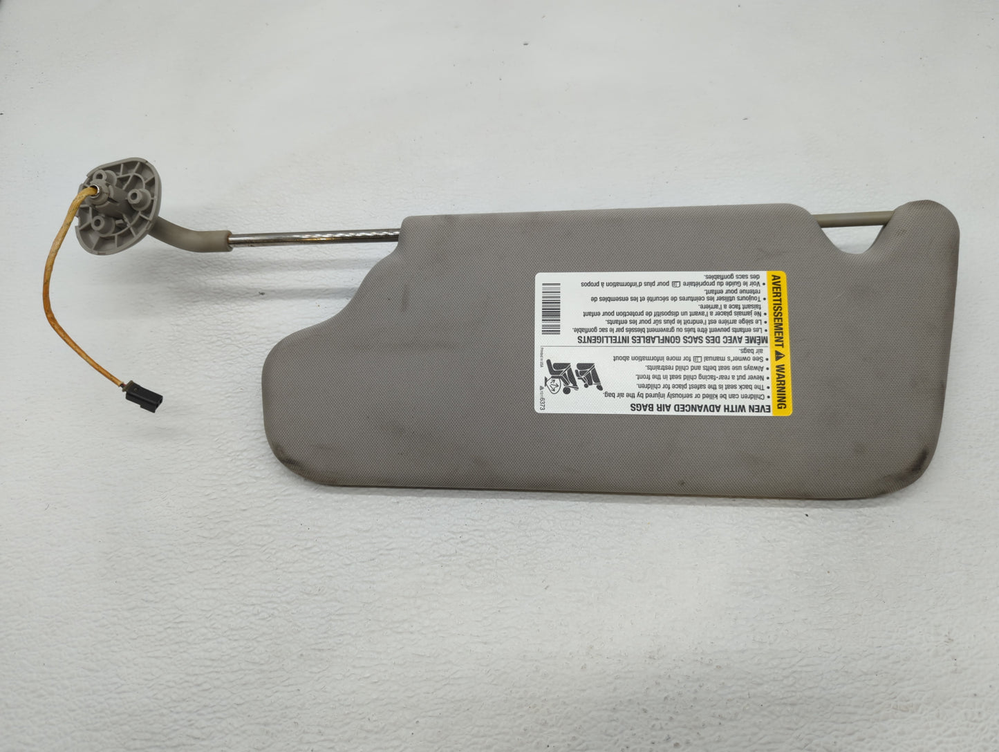 2006-2016 Chevrolet Impala Sun Visor Shade Replacement Passenger Right Mirror Fits OEM Used Auto Parts - Oemusedautoparts1.c