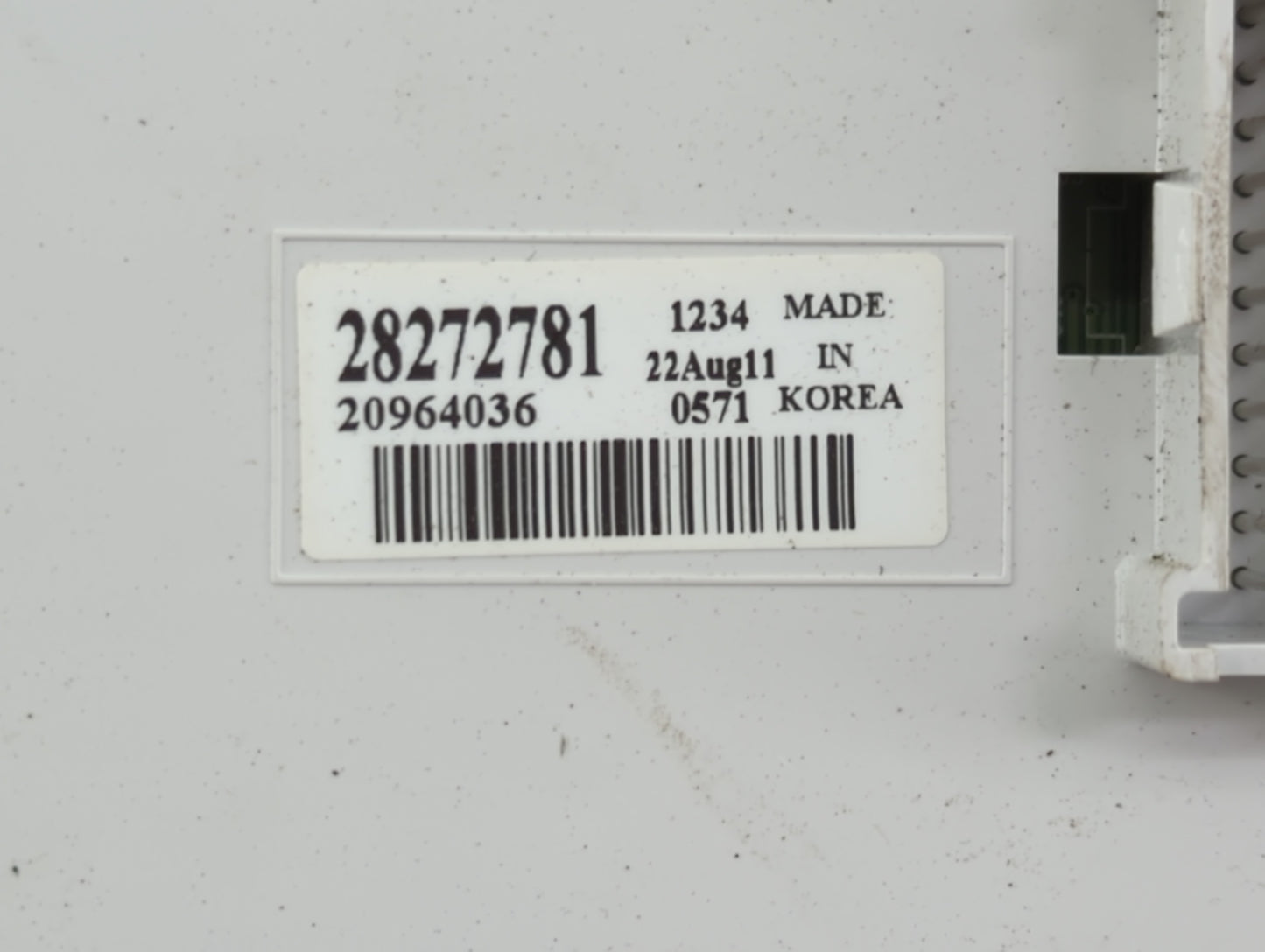 2008-2012 Chevrolet Malibu Climate Control Module Temperature AC/Heater Replacement P/N:28272781 Fits OEM Used Auto Parts -