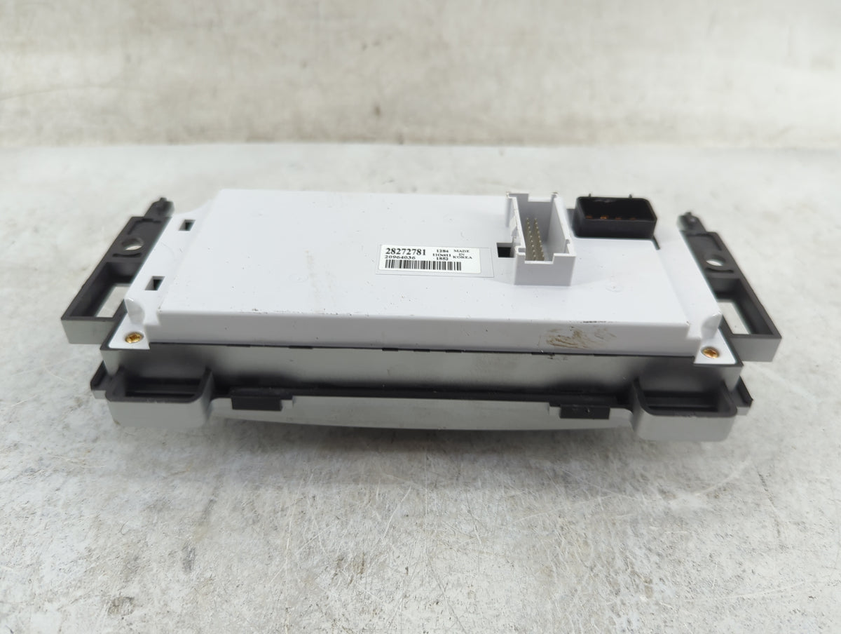2008-2012 Chevrolet Malibu Climate Control Module Temperature AC/Heater Replacement P/N:20964036 Fits OEM Used Auto Parts -