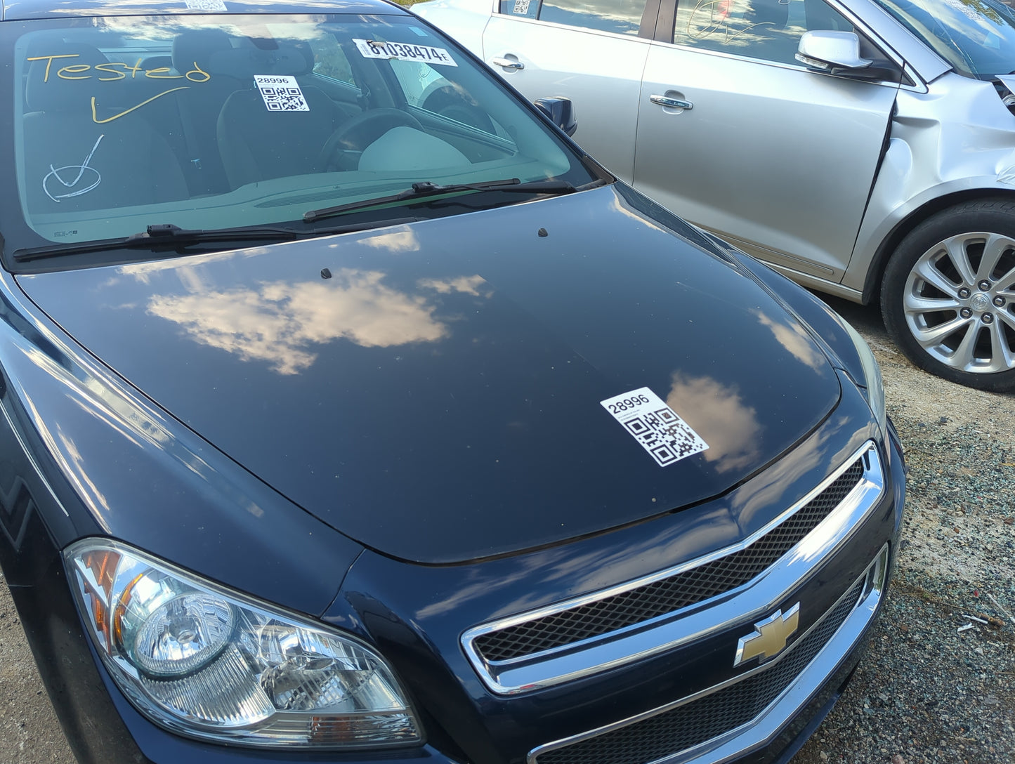 2008-2012 Chevrolet Malibu Hood Oem - Oemusedautoparts1.com