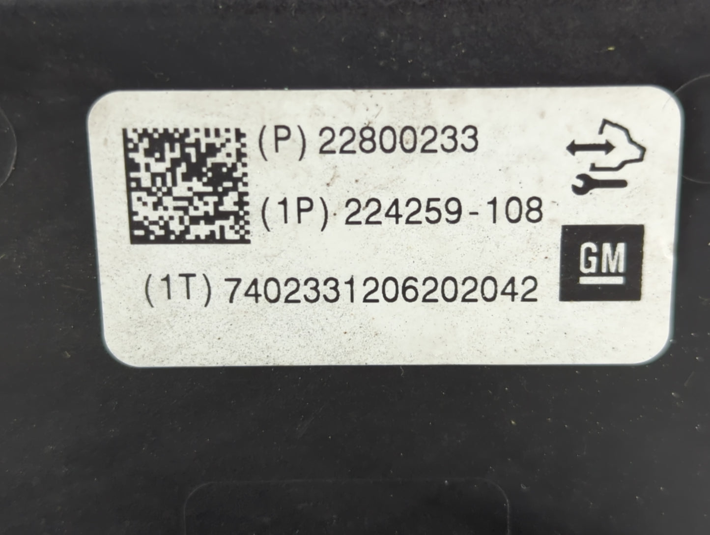 2012 Chevrolet Malibu ABS Pump Control Module Replacement P/N:224259-108 22800233 Fits OEM Used Auto Parts - Oemusedautopart