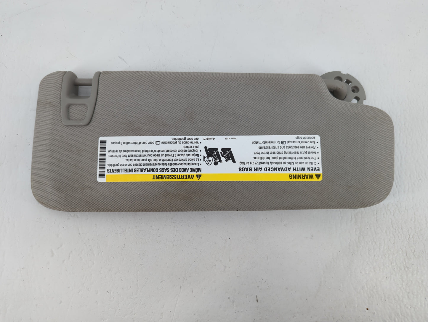 2004-2012 Chevrolet Malibu Sun Visor Shade Replacement Passenger Right Mirror Fits Fits 2004 2005 2008 2009 2010 2011 2012 O