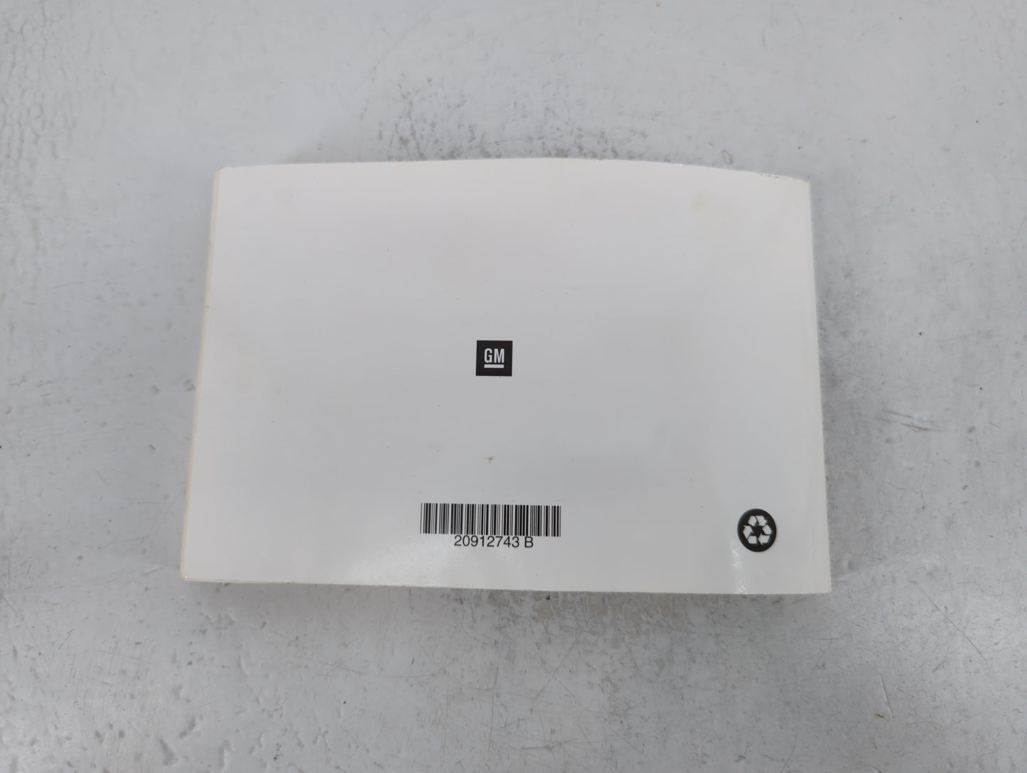 2012 Chevrolet Malibu Owners Manual Book Guide P/N:20912743 B OEM Used Auto Parts - Oemusedautoparts1.com