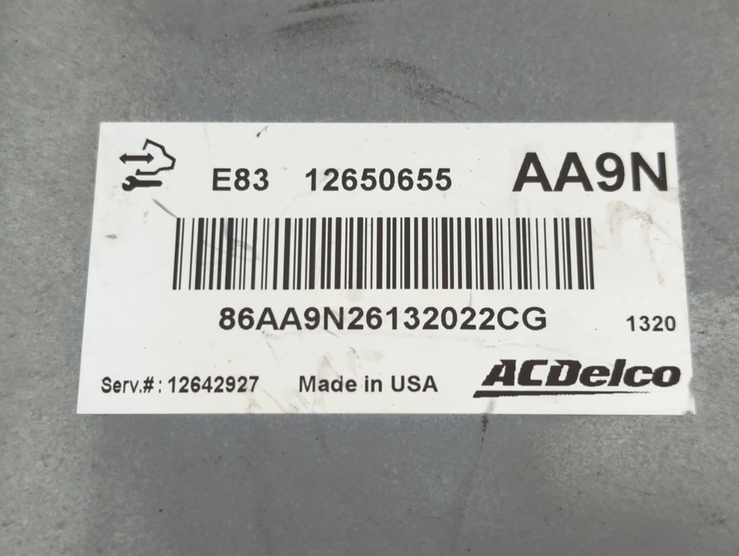 2012 Chevrolet Sonic PCM Engine Control Computer ECU ECM PCU OEM Fits Fits 2009 2010 2011 2013 2014 OEM Used Auto Parts - Oe