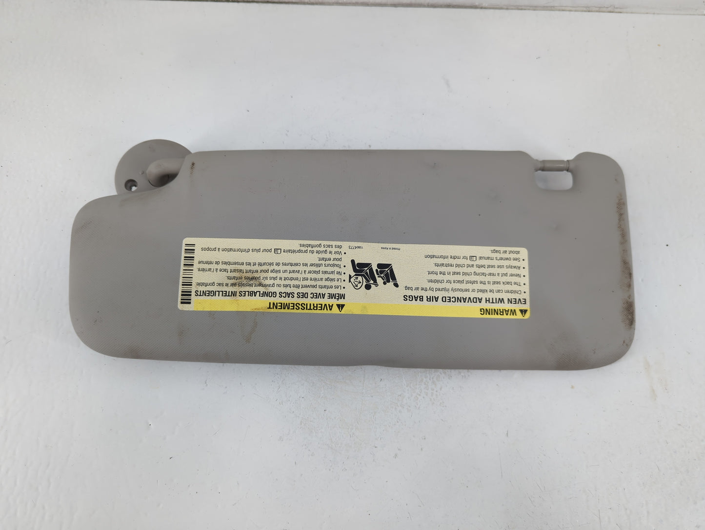 2012-2019 Chevrolet Sonic Sun Visor Shade Replacement Passenger Right Mirror Fits Fits 2012 2013 2014 2015 2016 2017 2018 20