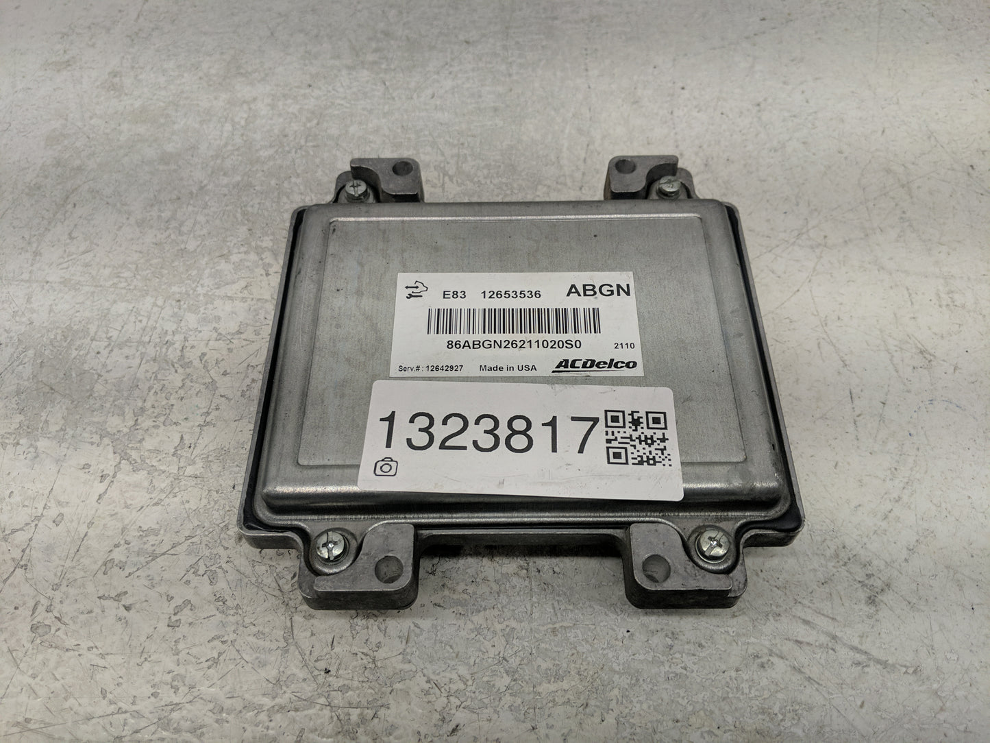 2012 Chevrolet Sonic PCM Engine Control Computer ECU ECM PCU OEM P/N:12653536 Fits Fits 2009 2010 2011 2013 2014 OEM Used Au