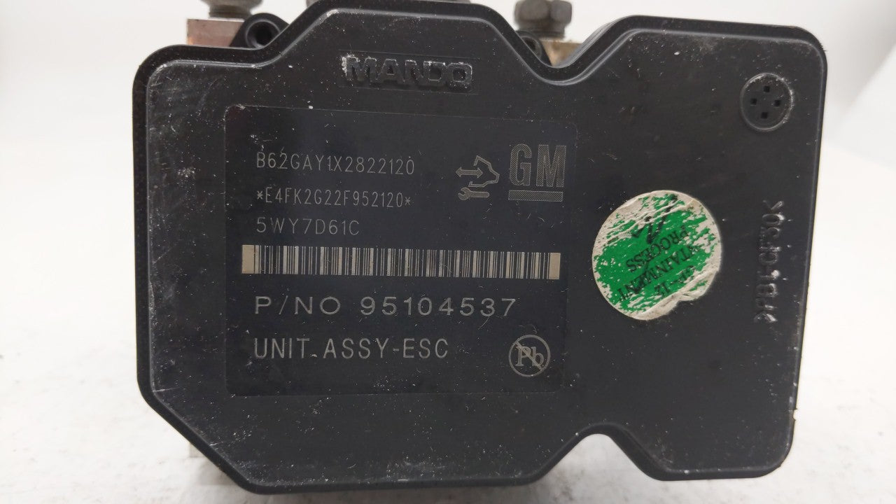 2012-2013 Chevrolet Sonic ABS Pump Control Module Replacement P/N:95173880 95104537 Fits Fits 2012 2013 OEM Used Auto Parts