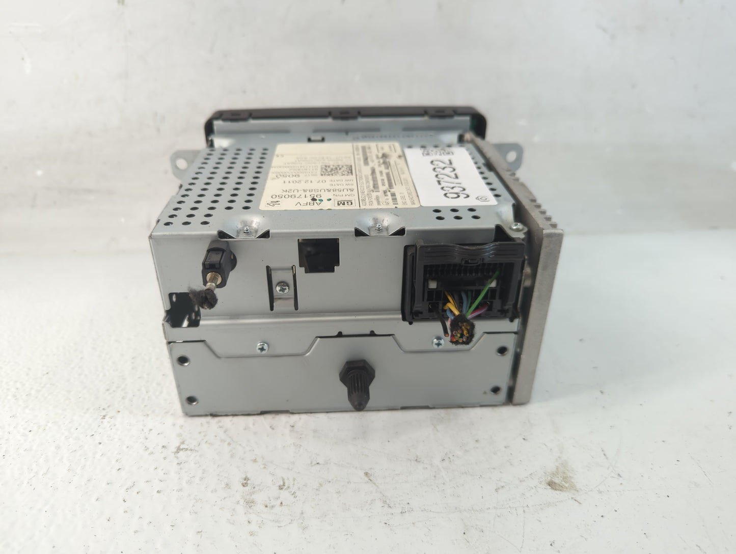 2012 Chevrolet Sonic Radio AM FM Cd Player Receiver Replacement P/N:95179050 Fits OEM Used Auto Parts - Oemusedautoparts1.co