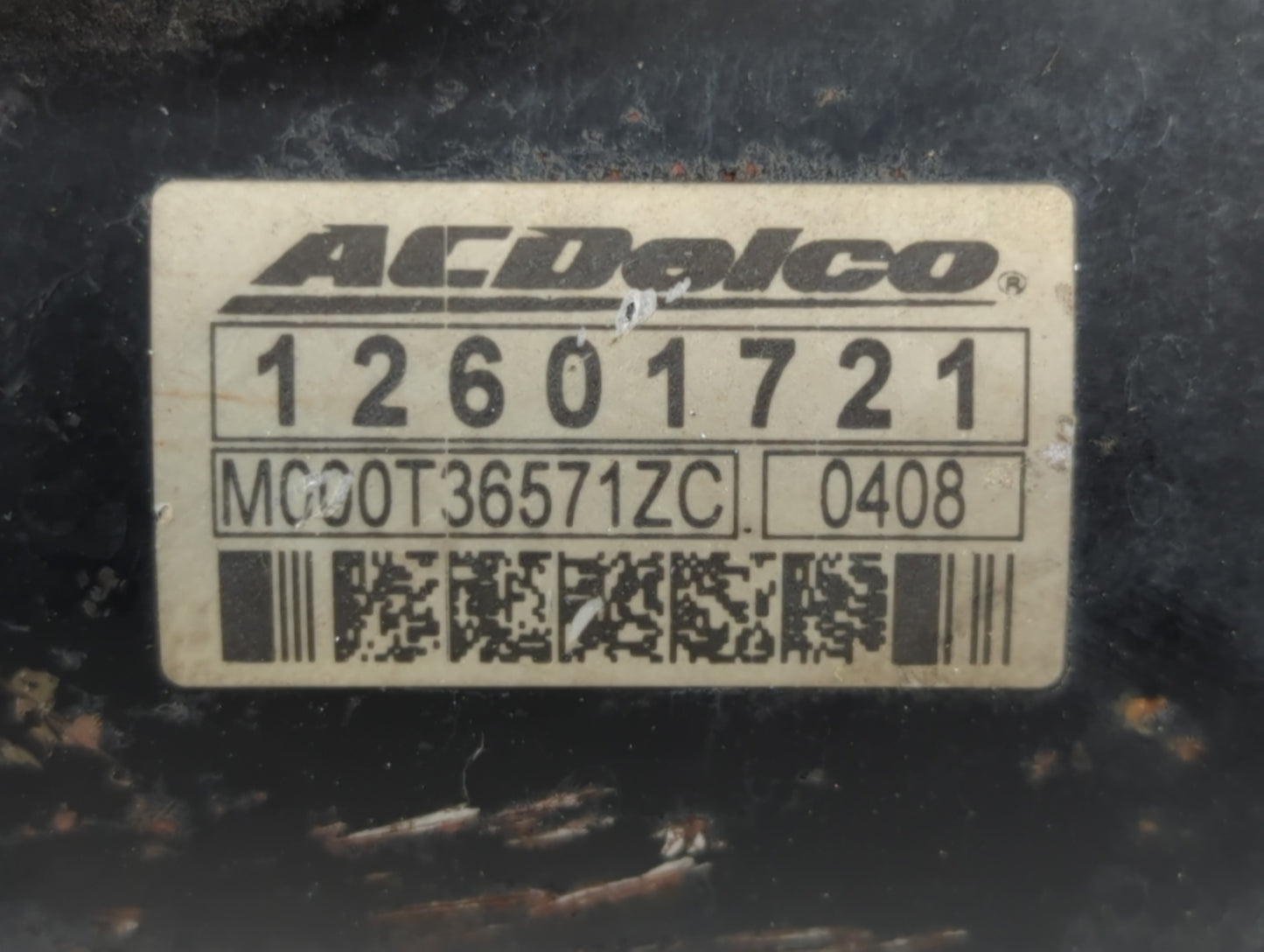 2012 Chevrolet Traverse Car Starter Motor Solenoid OEM P/N:12601721 Fits OEM Used Auto Parts - Oemusedautoparts1.com