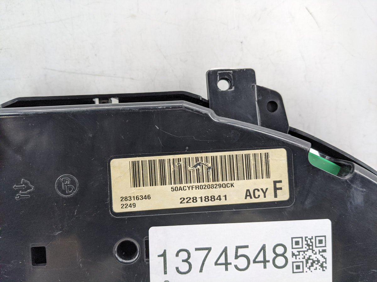 2009-2013 Chevrolet Traverse Instrument Cluster Speedometer Gauges P/N:22818841 Miles: Fits Fits 2009 2010 2011 2012 2013 OE