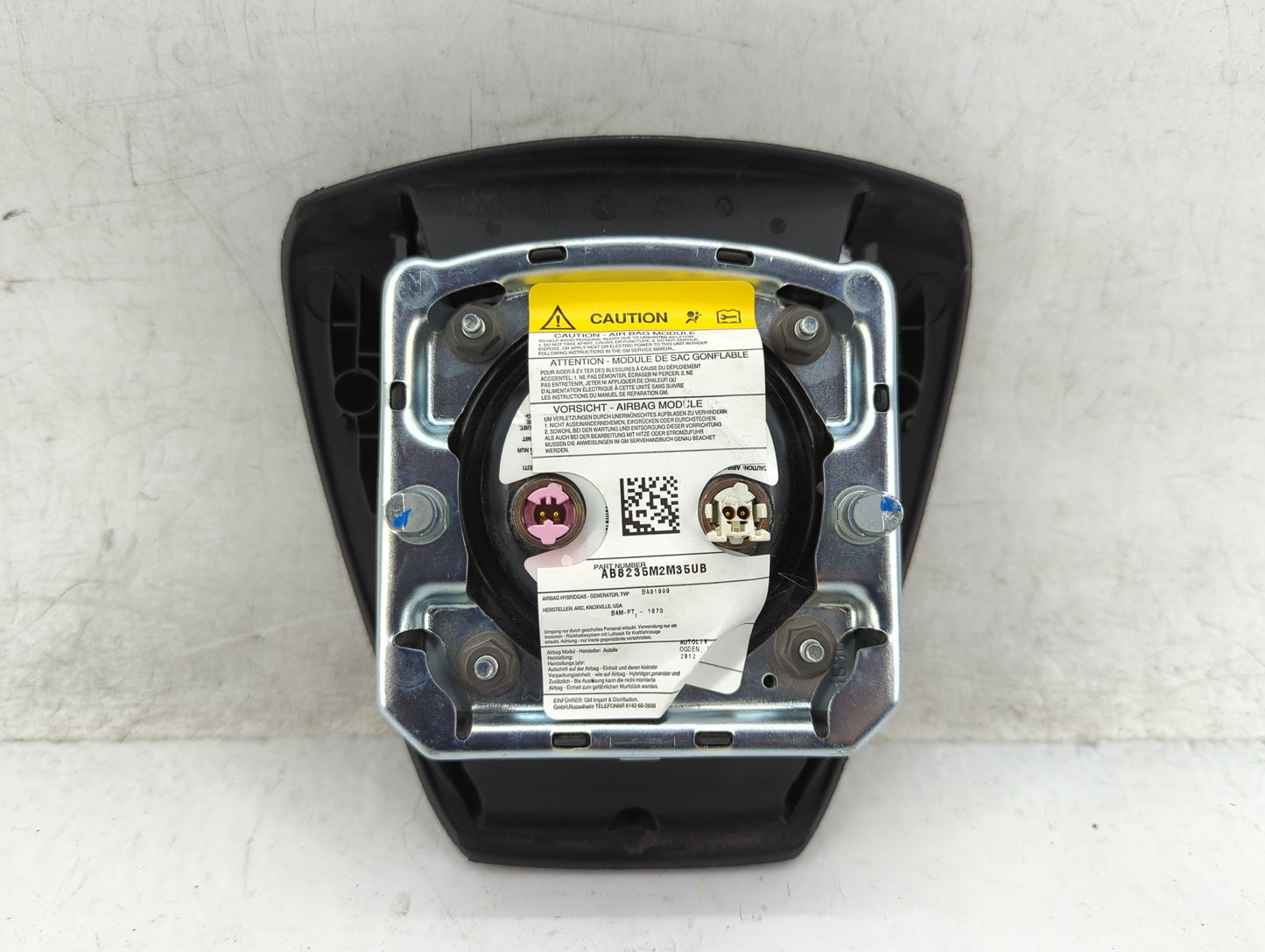 2012 Chevrolet Traverse Air Bag Driver Left Steering Wheel Mounted - Oemusedautoparts1.com