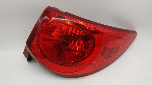 2009-2012 Chevrolet Traverse Tail Light Assembly Driver Left OEM Fits Fits 2009 2010 2011 2012 OEM Used Auto Parts