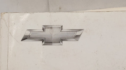 2012 Chevrolet Traverse Owners Manual Book Guide OEM Used Auto Parts