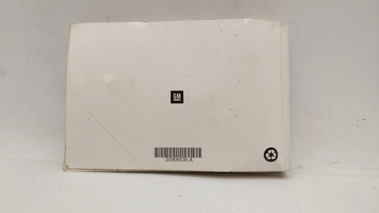 2012 Chevrolet Traverse Owners Manual Book Guide OEM Used Auto Parts - Oemusedautoparts1.com