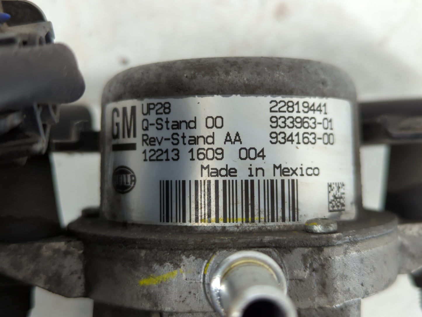 Chevrolet Traverse Central Vaccum Lock Pump 934163-00|933963-01|22819441 - Oemusedautoparts1.com