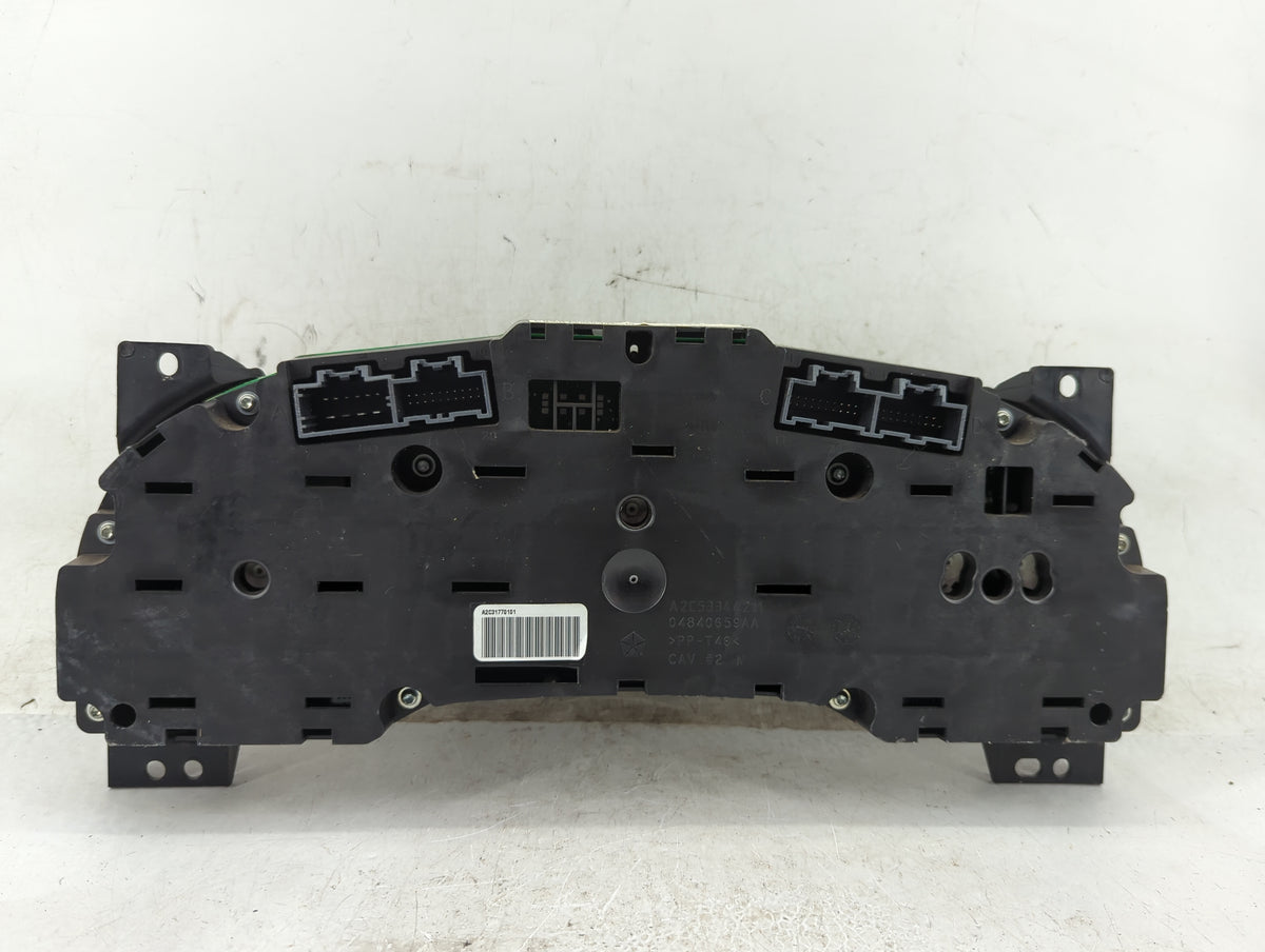 2011-2014 Chrysler 200 Instrument Cluster Speedometer Gauges P/N:P56046514AF 04840659AA Miles:110K Fits Fits 2011 2012 2013