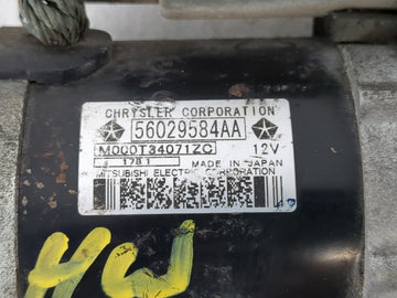 2012 Chrysler 200 Car Starter Motor Solenoid OEM P/N:56029584AA 22204 Fits OEM Used Auto Parts