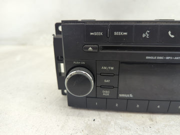 2011-2012 Chrysler 200 Radio AM FM Cd Player Receiver Replacement P/N:P05091197AB Fits Fits 2011 2012 OEM Used Auto Parts