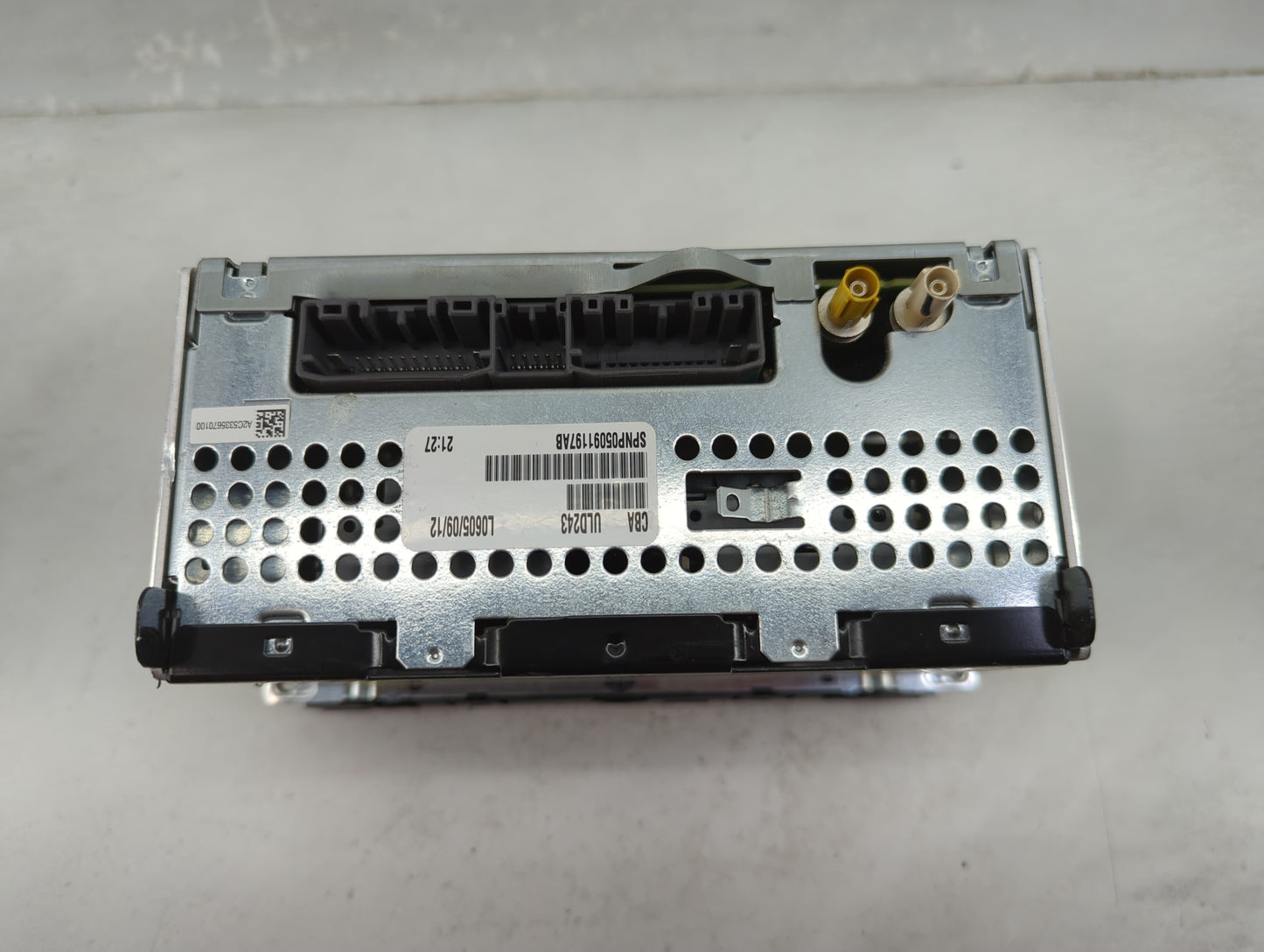 2011-2012 Chrysler 200 Radio AM FM Cd Player Receiver Replacement P/N:P05091197AB SPNP05091197AB Fits Fits 2011 2012 OEM Use