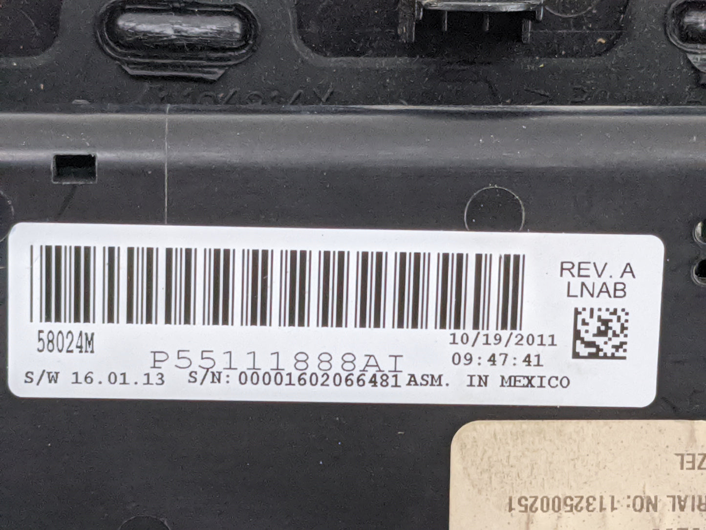 2011-2014 Chrysler 200 Climate Control Module Temperature AC/Heater Replacement P/N:P55111888AI 1SW68DX8AC Fits OEM Used Aut