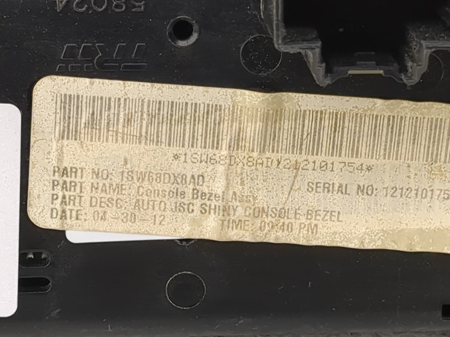 2012 Chrysler 200 Climate Control Module Temperature AC/Heater Replacement P/N:1SW68DX8AD 55111278AF Fits OEM Used Auto Part