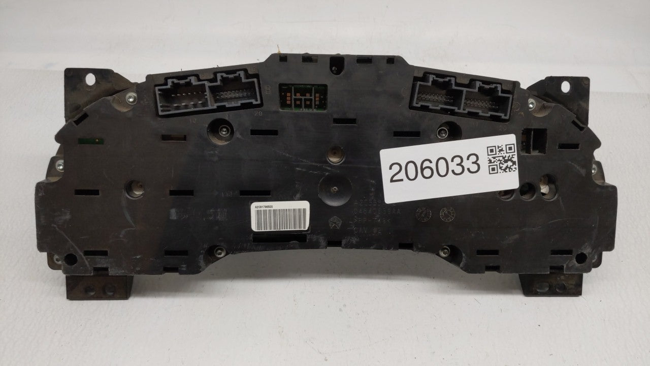 2011-2014 Chrysler 200 Instrument Cluster Speedometer Gauges P/N:P56046512AH P56046514AC Fits Fits 2011 2012 2013 2014 OEM U