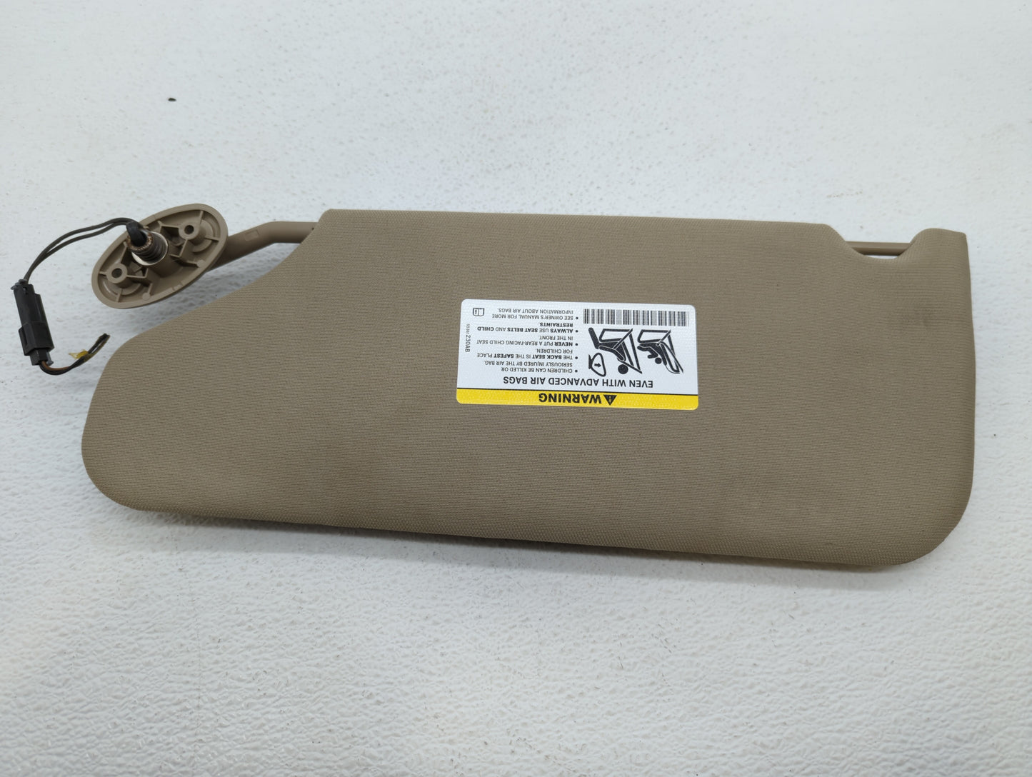 2011-2014 Chrysler 200 Sun Visor Shade Replacement Passenger Right Mirror Fits Fits 2011 2012 2013 2014 OEM Used Auto Parts